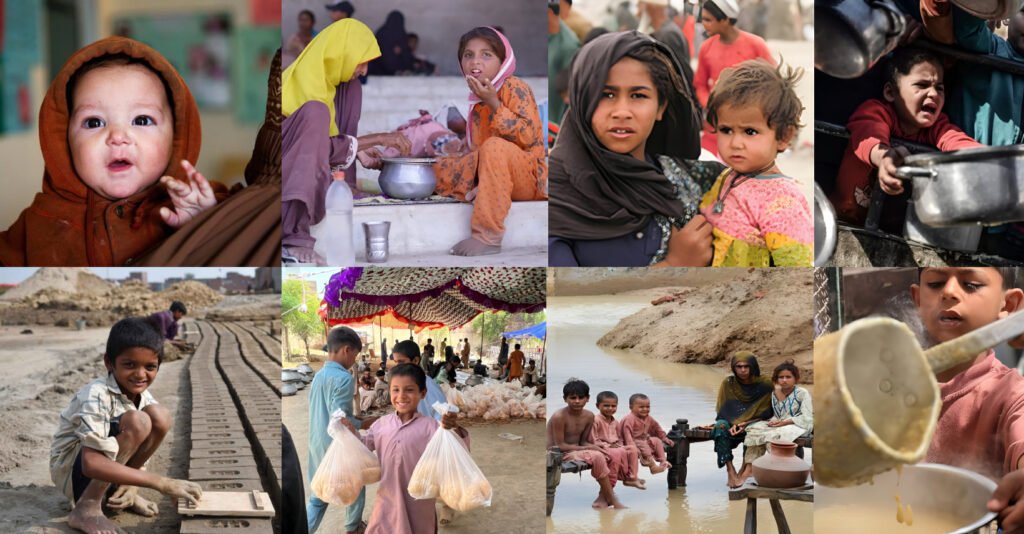 Small donation feeding a hungry family through Biznear charity support